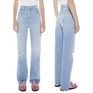 Mother High Waisted Tunnel Vision Sneak Jean - Sippin' Sweet Tea - 28